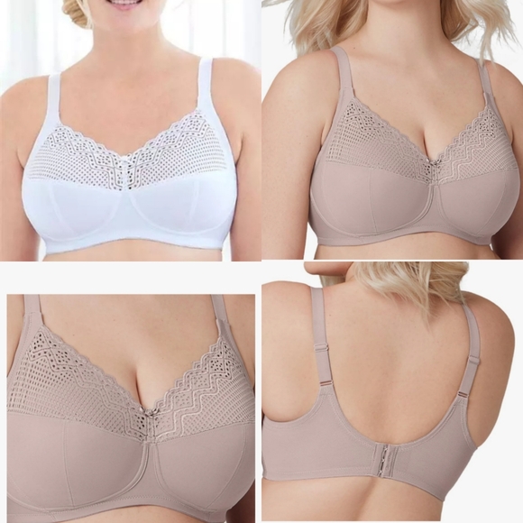 Glamorise Women's Full Figure Plus Size Comfortlift Support Bra #1103 44C, 46H - Picture 1 of 16
